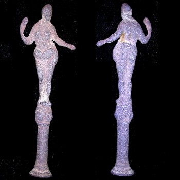 Female Figure Pipe Tamper